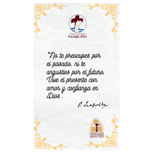 San Leopoldo Mandić I, tarjeta de oración