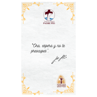 San Pío de Pietrelcina Capuchino IV, tarjeta de oración con reliquia