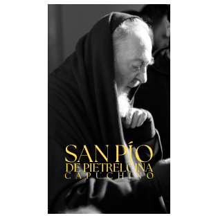 San Pío de Pietrelcina Capuchino III, tarjeta de oración con reliquia