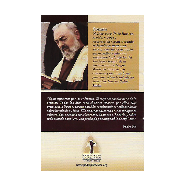 Recemos el Rosario con meditaciones del Padre Pío de Pietrelcina