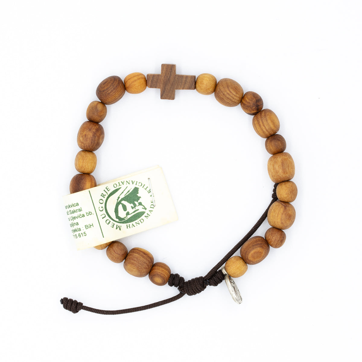 Pulsera tejida Cruz, Medjugorje