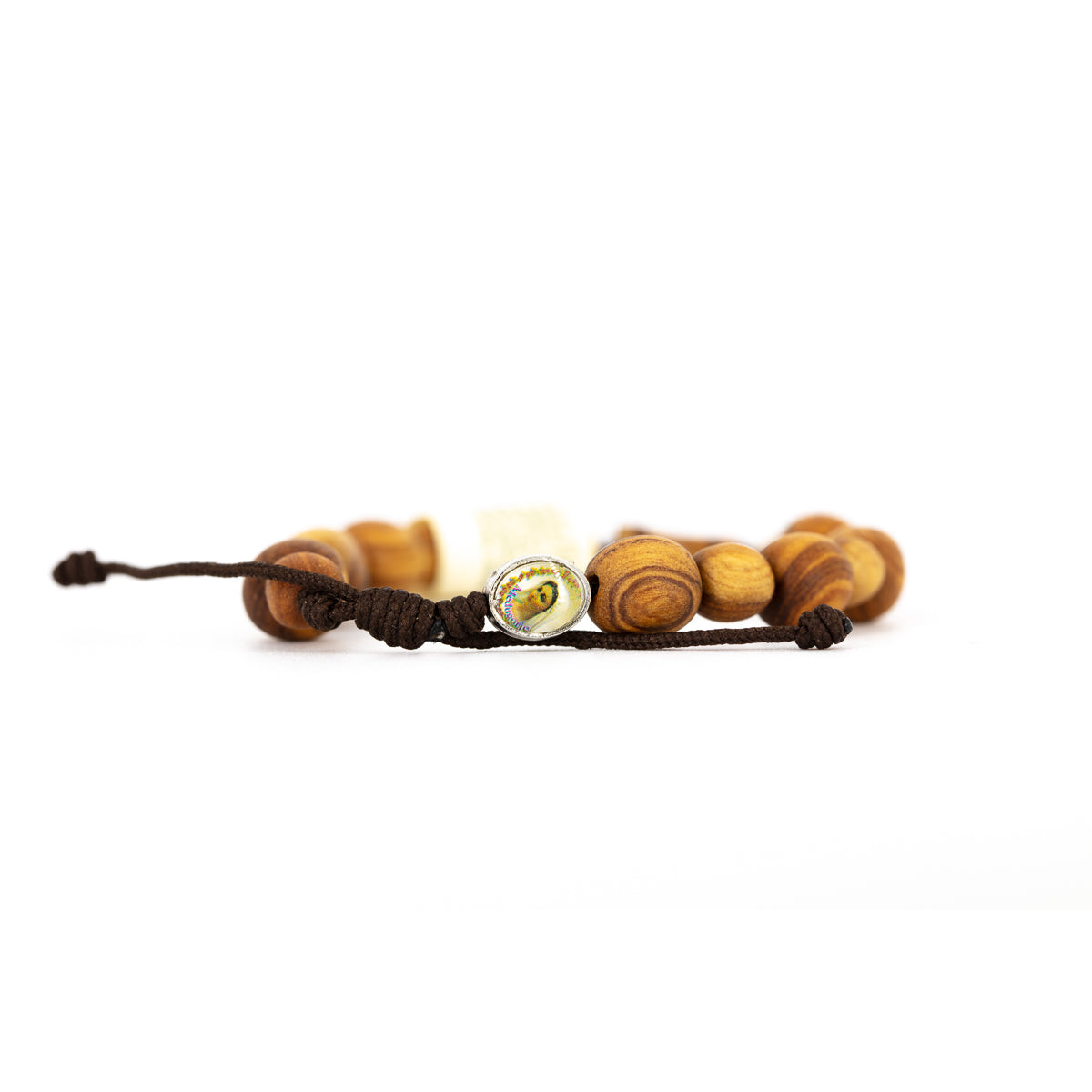 Pulsera tejida cruz Tao, Medjugorje