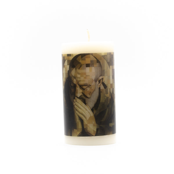 Vela cilíndica de cera