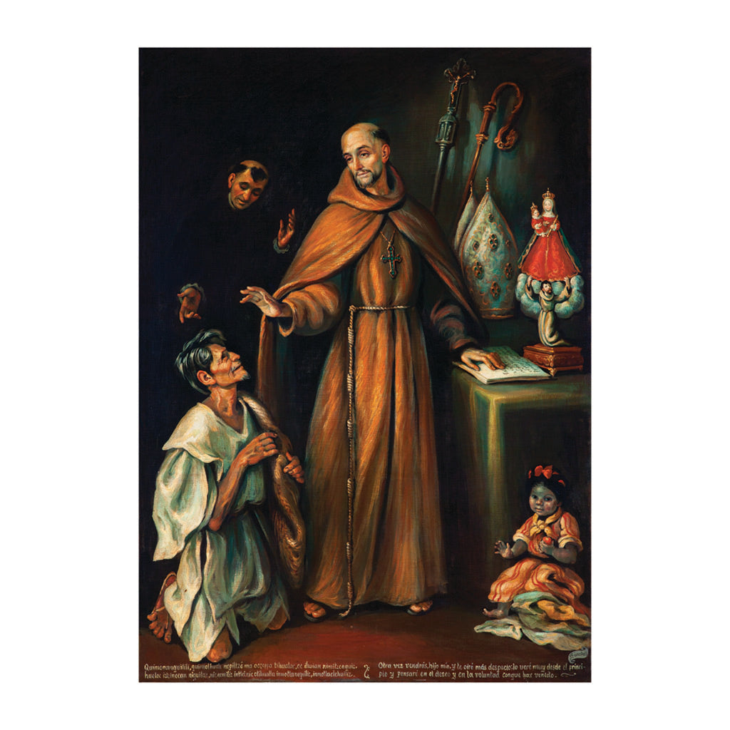 Canvas Nican Mopohua "El obispo pide una señal"