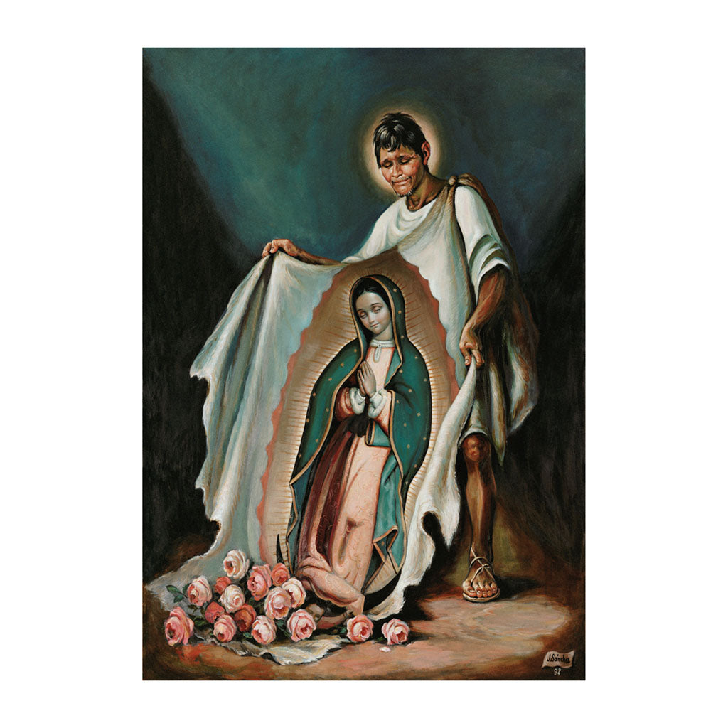 Canvas Nican Mopohua "Juan Diego"