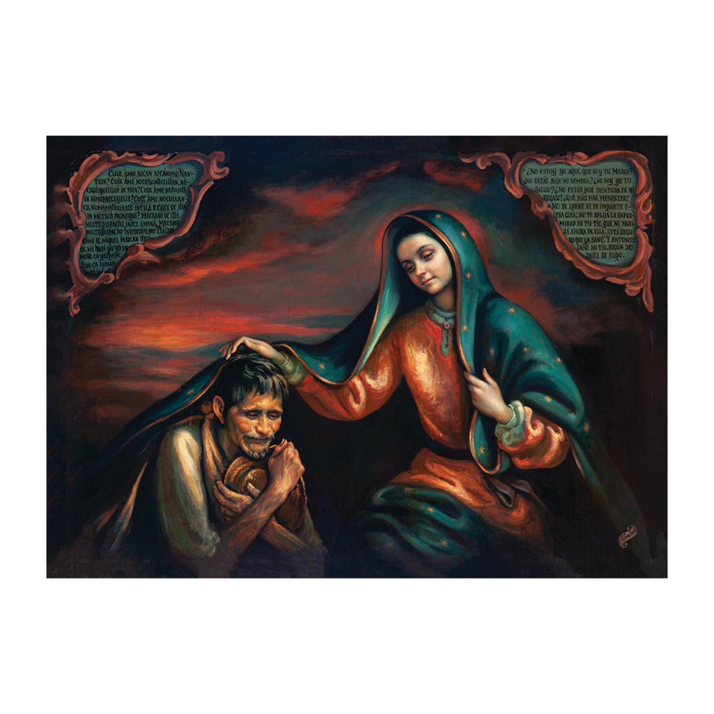 Canvas Nican Mopohua "¿Qué no soy tu madre?"