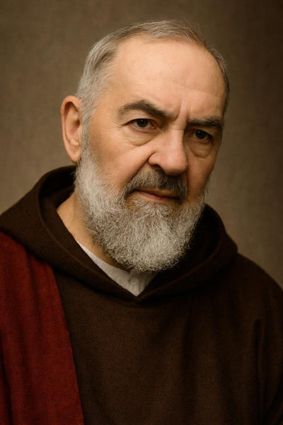 Lienzo de San Pio de Pietrelcina - 45 x 30cm