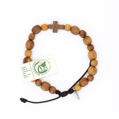 Pulsera tejida Cruz, Medjugorje