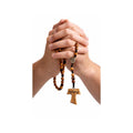 Rosario Bethlehem de madera de olivo